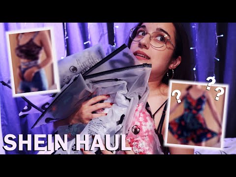 ASMR em Português | Experimentando Roupas da App SHEIN pela Primeira Vez!! | SHEIN HAUL 👗