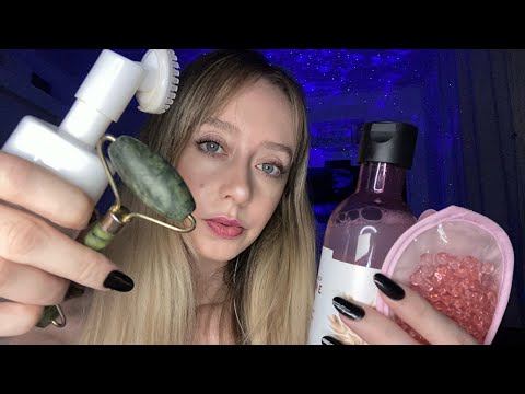 ASMR - SKIN CARE cuidando do seu rostinho / mouth sounds intensos