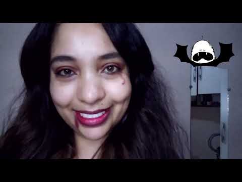 ASMR Vampira te dando atenção pessoal 🧛🏻‍♀️| ASMR bem intenso| Descontraído para relaxar