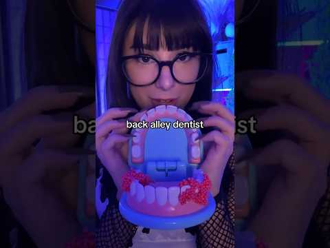 ASMR DENTIST 🦷 #shorts #asmr #asmrforsleep #dentist #shortsfeed #shortsvideo #shortsviral