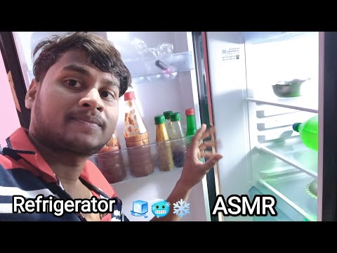 ASMR IN Refrigerator 🧊🥶