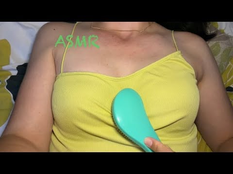 ASMR🧚scratching my top✨Lo-fi, no talking💚