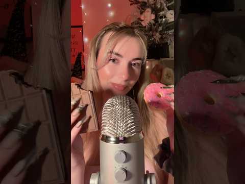 ASMR 🍫 or 🍩  #asmrchocolate #asmrtapping