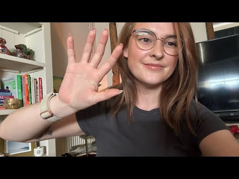 ASMR Hand Movements and Whispered Rambles 