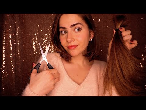 ASMR Hair Stylist RP | Du Bekommst Einen 90s Bob HAIRCUT