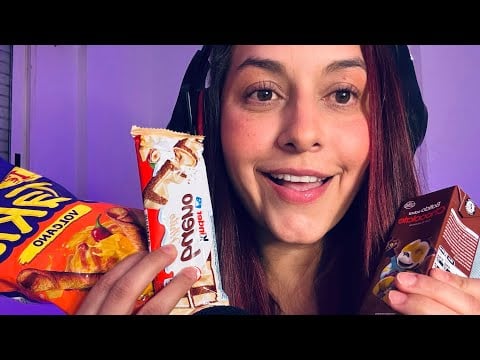 ASMR✨ PROBANDO DIFERENTES SNACKS /SONIDOS DETONANTES Y SATISFACTORIOS ✨♥️