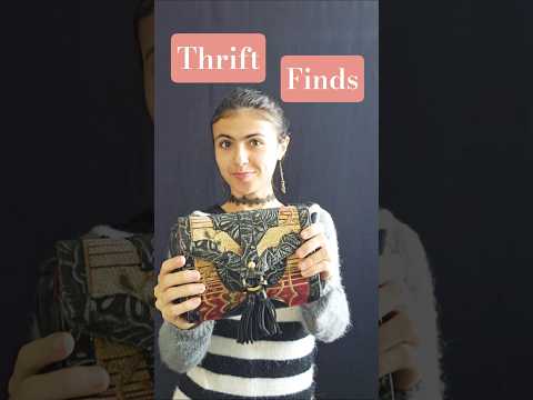 the best items are #thrift #asmr