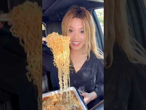 WHEN ASIAN MOM LETS YOU EAT ONLY ONE CUP OF RAMEN #shorts #viral #mukbang