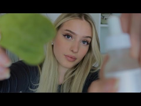 ASMR Ich helfe dir bei deiner GUA SHA Routine 💚 (Personal Attention)