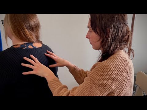 ASMR Soothing Back Scratching Massage ✨ Real Person ASMR