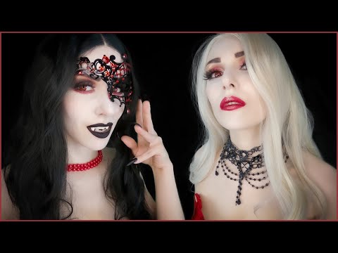 ASMR Roleplay | VAMPIRE SISTERS TURN YOU | feeding (RP)