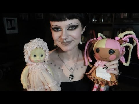 ASMR | My Doll Collection So Far 🧸 tapping, scratching, etc.