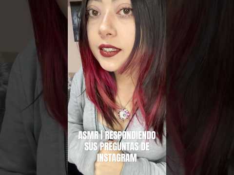ASMR | RESPONDIENDO SUS PREGUNTAS DE INSTAGRAM 💕(? #asmrsounds #asmrvideo #asmrcommunity #asmr
