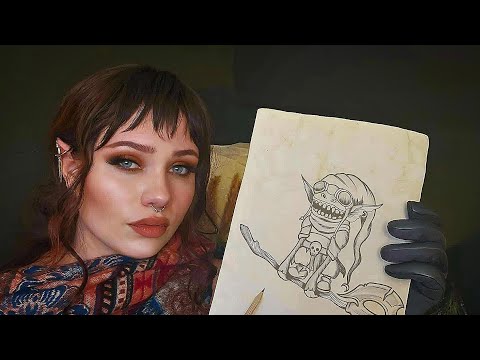 Fantasy Crime Sketch Artist ASMR