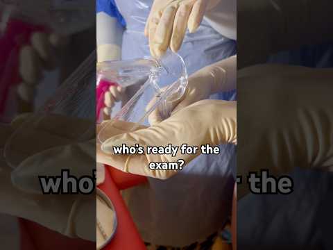 who’s ready for the exam? #nurse #latex #gynechologicalgloves