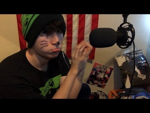 ASMR | Personal Obedient Catboy Boyfriend Tries To Get You To Sleep 
