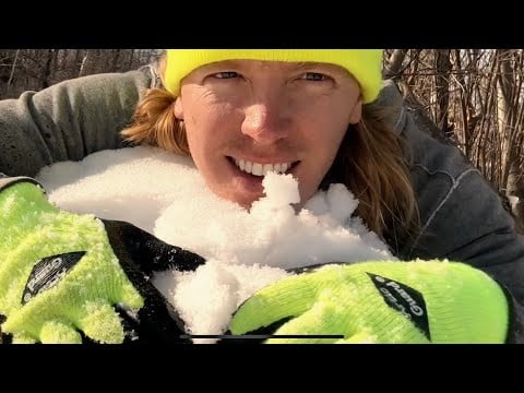 ASMR | Giving The Snow A Massage