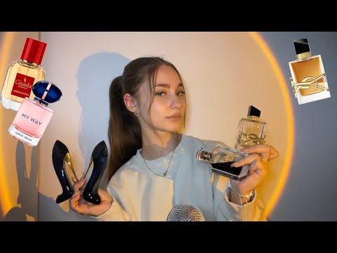 ASMR My Favorite Perfumes (Glass Tapping & Show and Tell)