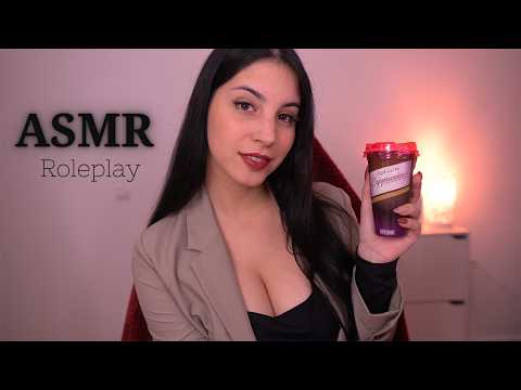 ASMR SECRETARIA TE COQUETEA (Roleplay) ❤️