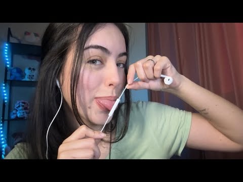 ASMR- TESTANDO MIC NOVO! FONE DE OUVIDO APPLE (conversa, caseirinho) 
