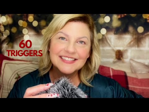 ASMR | 60 Triggers | Featuring Tapping & Scratching 60 Different Items with Long Nails ✨🥰💗