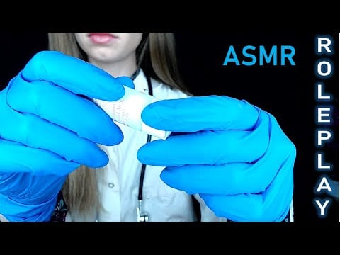 [ASMR français] Médecin Dermatologue - Roleplay pour dormir - lid sound, inaudible, hand movements