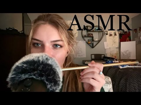 ~Inaudible Whispers with Mic Brushing~(ASMR)