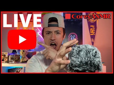 🟥 LIVE: Corey ASMR LIVE | Fast ASMR | SMASH the 👍 Button!