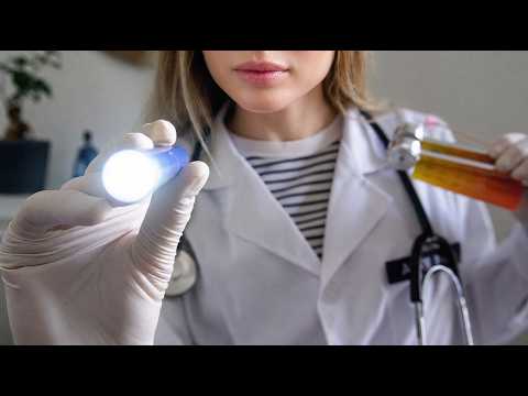 ASMR Doctor Roleplay  | Gentle Trauma Assessment, Questions & Calming Tests