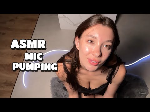 ASMR-Mic Pumping On My Knees with Countdown