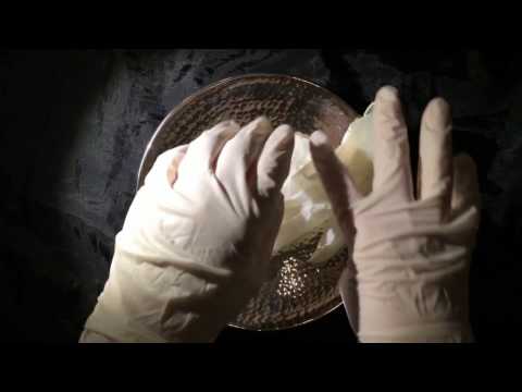 LATEX GLOVES炎炎炎〜☆ llaayyeerriinngg  ٩(๑･ิᴗ･ิ)۶٩(･ิᴗ･ิ๑) with shaving foam [[ASMR]]