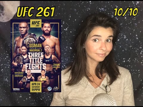 ASMR UFC 261 Ramble *Usman vs. Masvidal*