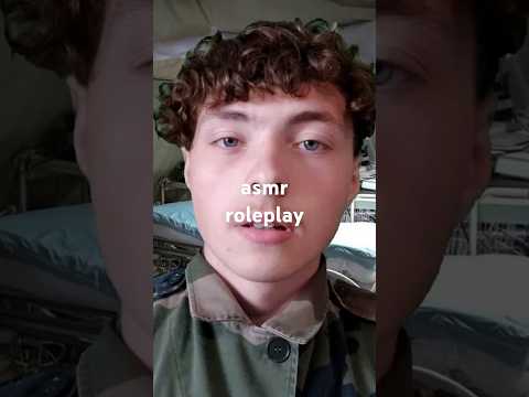 asmr roleplay médecin militaire