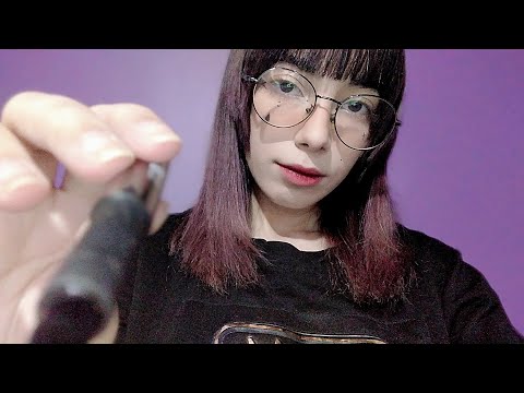 ASMR TATUANDO SEU ROSTO | TATTOOING YOUR FACE | ROLEPLAY #asmr