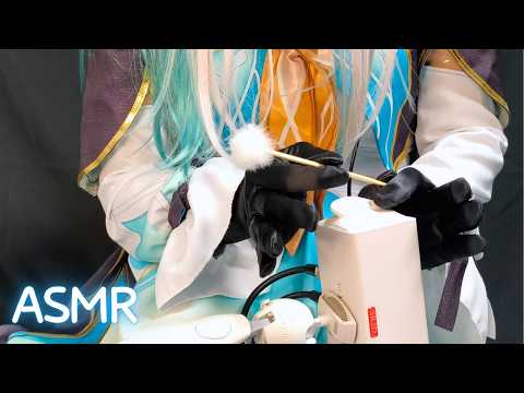 Sleepy Ear Cleaning ASMR | Bamboo Ear Pick & Finger Ear Cleaning [Firefly Cosplay]