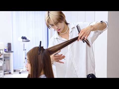 (ASMR) This Tokyo Hair Pro Could Convince Anyone to Get Daily Haircuts ✨