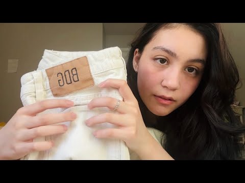 thrift haul asmr (lofi)