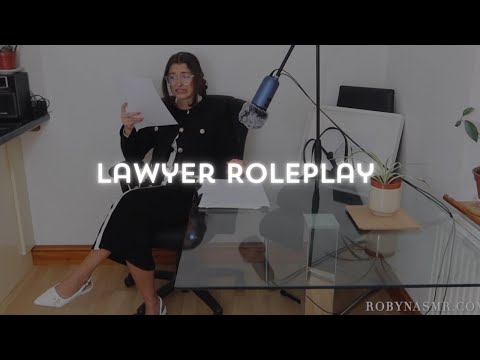 ASMR You're a Guilty Criminal | inaudible mouth triggers | Lawyer Roleplay