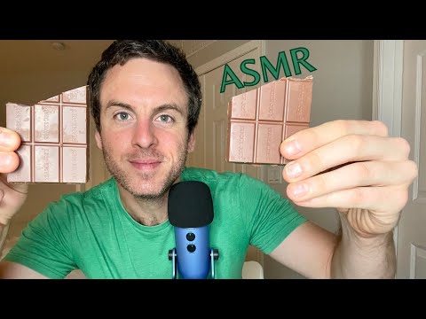 ASMR Eating Decadent Milk Chocolate