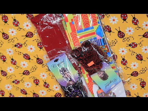 Scarves Fabric ASMR Crinkling Sounds