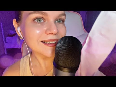 ASMR : Hand Movements , Personal Attention , Inaudible Асмр { Неразборчивый Шепот }