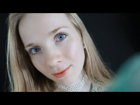 ASMR CLOSE-UP Personal Attention and Whisper Ear to Ear (Face Stroking, Hand Movements)