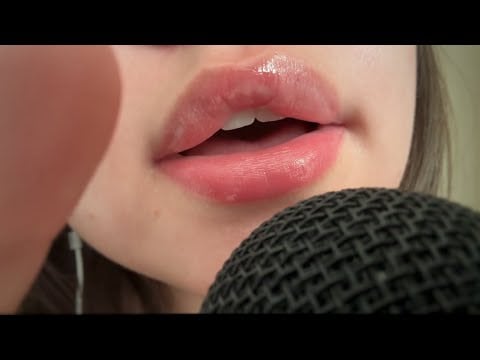 asmr ~ life update w/ stuttering, hand movements, & mouth sounds (mic)