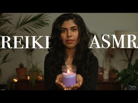 ASMR Reiki For Confidence ✨ (Crystal Healing, Tarot Reading, Smudging, Aura Clearing, Rain Sounds)