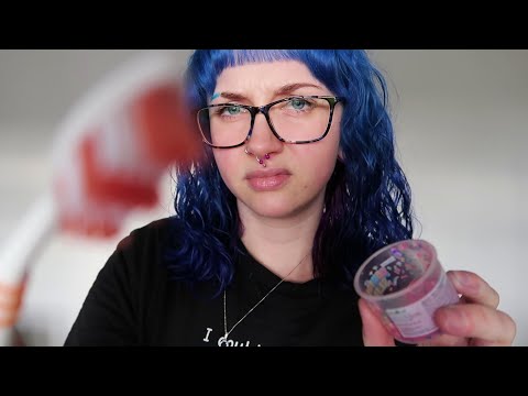 ASMR TRYING To Paint You Pretty [No Talking + Gum Chewing] 🎨