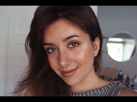 Minimal Bronze Summer Makeup