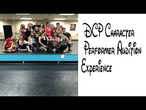 My DCP Character Performer Audition Experience:)