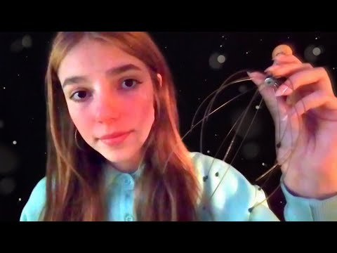 асмр не шепотом♡︎ массаж мозга и головы🤍 asmr