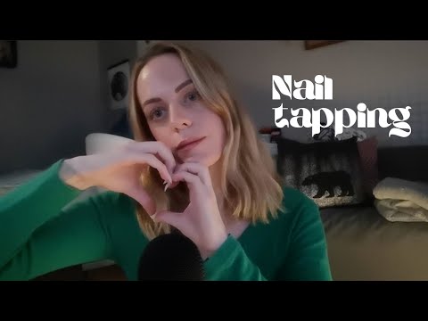 ASMR |  Fast Nail Tapping + Mic Scratching