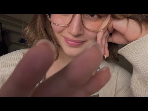 ASMR Your Bestie Comforts You💕 (positive affirmations, face touching, trigger words)